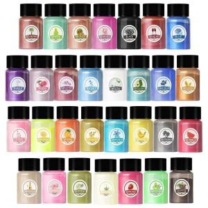 진주 빛 분말 송진 안료 염료 착색 DIY 양초 에폭시 쥬얼리 제작 재료 10g