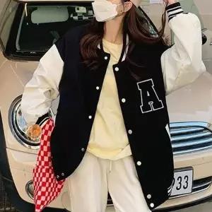 여자 일상 야구점퍼 스타일 영문 1P 추천 바시티 자켓_20302217_667501