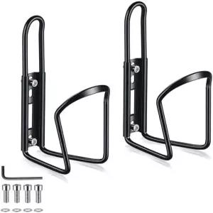 PUOPOSTY 자전거 물병 홀더 및 케이지 - 산악/도로 오토바이 스쿠터 액세서리용 알루미늄 합금 컵 유니버설