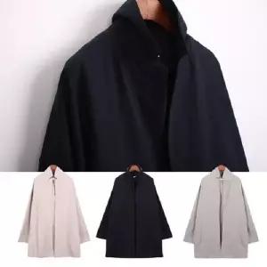 세미정장 클래식 차이나 카라 노버튼 하프 자켓_20340591_667501