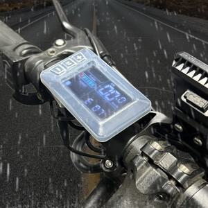 실리콘 Ebike 디스플레이 커버 방수 LCD 전기 자전거 속도 제어 악기 G51 화면에 대한 방진