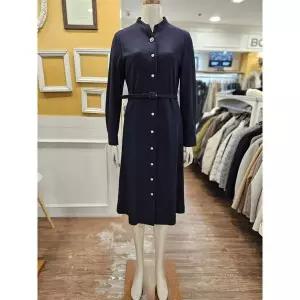 [하프클럽/BCBG]BCBG 세이브존01 장식 단추 울 원피스 B5DAO630(56)A