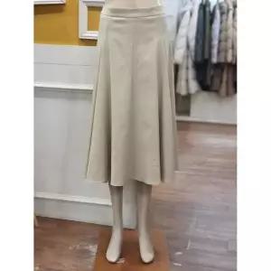 [하프클럽/BCBG]BCBG 세이브존01 에일 베이지 스커트 B5A1S201