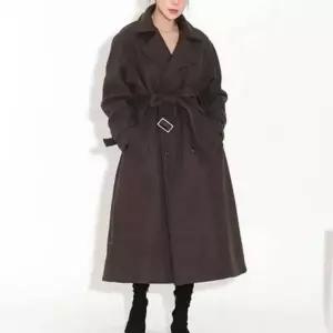 벨티드 하객룩 누빔코트 마마 스타일 데이트룩_20338149_667501