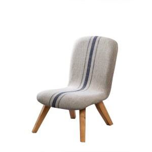 등받이 낮은 의자 낮은의자 원목 푹신한 바퀴 우드 보조