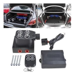 범용 12v 솔레노이드 밸브 에어 라이드 서스펜션 매니폴드 밸브리모컨 포함 0-200psi