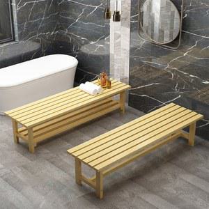 긴의자 단층 사우나 찜질방 목욕탕 원목 벤치 수영장 락커룸