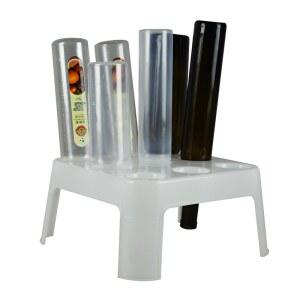 와인병 건조대 물병 투명 유리병건조대 와인 와인랙 보관병 유리병 정리대 스틸 저장소