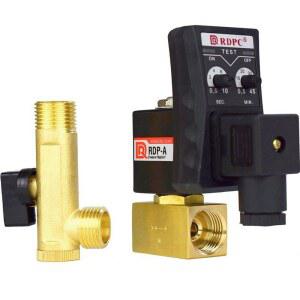 솔레노이드 밸브 공압 오토 위치 전자변 드레인 68 와이어 오토트랩 PA DSC 리버스