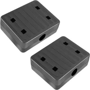 Vsttar 2 팩 페달 보트 크랭크샤프트 교체 범용 3/4 샤프트 선돌핀 워터 휠러 시호크 아쿠아 토이 칼립소