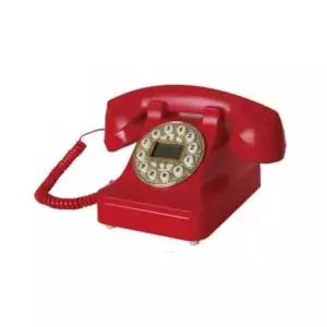 클래식 다이얼 유선 전화기 아날로그 감성 유럽풍 수화기