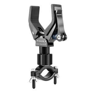 라이트FE FB370 자전거 손전등 마운트 항공우주용 알루미늄 합금, 360 회전 및 조절 가능한 클램프(25-55mm / 0.95-1.95인치 장착)