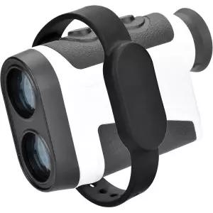 골프 거리측정기 자기 스트랩 홀더 마운트 조절 가능한 슬림 랩 강한 자석이 있는 카트용 손쉬운 접근과 깔