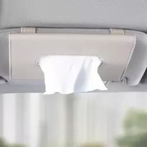 티슈걸이 걸이형 선바이저 티슈 수납함 케이스 자동차