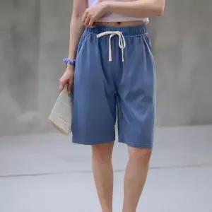 [신상오픈런]여성 여름 반바지 버뮤다 5부 청팬츠 데님 휘뚜루 (37001398)