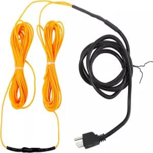 ANSIKE 25피트 전기 토양 난방 케이블 온실 식물 히터 정원 냉상 보온용