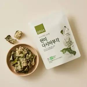 [롯데백화점]올가홀푸드 [ORGA] 현미 다시마부각 (40g)