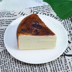 바스크치즈케이크 모형 치즈케이크 샘플 음식 촬영 소품 카페 디스플레이 케 케이크