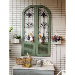 가짜창문 벽장식 레트로 소품 카페 엔틱 유럽 CH657 창문 장식