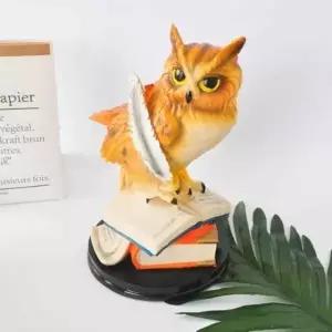 ( )부엉이장식 중형 새장식품 부엉이미니어처