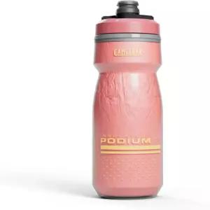 카멜박 포디움 냉각 단열 21온스 자전거 물병 - 이지 스퀴즈 병 대부분의 케이지 산호 선셋에 맞습니다