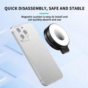 Xiaomi  휴대 휴대폰 데스크 스탠드 홀더 Selfie 램프에 대한 MagSafe에 LED 채우기 라이트 마그네틱 마운