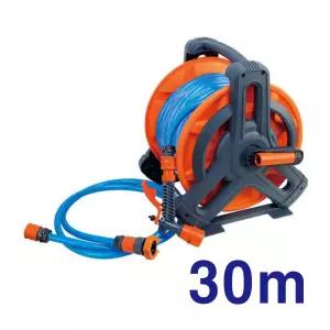 30m 수도연결 커넥터 세차 물청소 릴호스 워터건 호수분무기