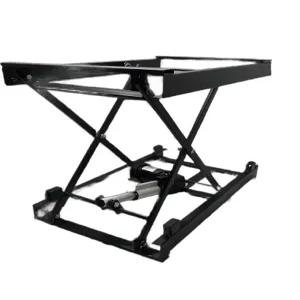 이동식 전동 리프트 상승 상차 고소작업대 화물용 지게차