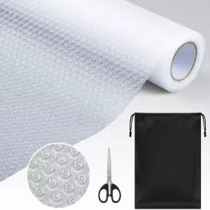 버체리 1 롤 클리어 겨울 스키 스킨 보드 보호 메쉬 컷테이블 스노보드 프로텍터 큰 가위와 보관 가방 등반