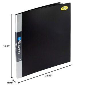 이토야 오리지널 폴더 포트폴리오 프로폴리오 17X22 48페이지 그림책 아트 블랙 바인더 프레젠테이션 아트워크용 앨범 포토 포토북