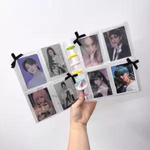 선물 포장 장식 미니 리본 완제품 블랙 100P 완성 청첩장 리본끈 공예