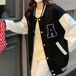 대학생 인기 여자 캠퍼스 룩 감성 바시티 영문 야구_20340428_667501