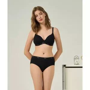 [국내매장정품] 푸마 PUMA BODYWEAR [브라1팬티2] 여성 노와이어 릴렉스 브라팬티 PMFYIDPC1-C4 152599