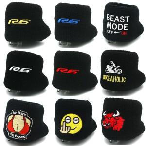 바이크 오토바이 전방 유체 오일 브레이크 저수지 커버 양말  YZF-R6 - YZF R6