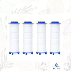 물멈춤 리셀 헤드 수압상승 샤워기 정수필터 녹물제거 4개입