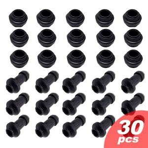 바이크 오토바이 스쿠터 브레이크 상단 하단 펌프 캘리퍼스 충격 흡수 슬리브 숏 긴 먼지 커버 고무  방수