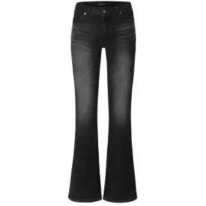 INEGI Vintage Scratch Bootcut Jeans black 25FWCAP13 3038761