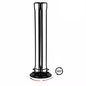 회전형 커피 보관함 캡슐 정리함 40개 수납 가능 다용도 홀더 woB4+6qtI