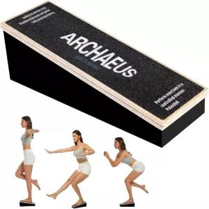 ARECHUS 애슬레틱 밸런스 보드 슬랜트 웨지 신체 컨디션 조절 및 부상 예방을 위한