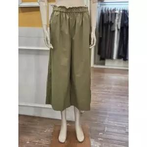 [하프클럽/BCBG]BCBG 세이브존01 쿨 바스락 앞밴딩 통바지 B5C7P371