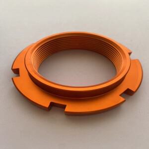 알루미늄 스프링 시트 잠금 너트 M53x2MM 나사 코일 오버 댐퍼 튜닝 충격 흡수