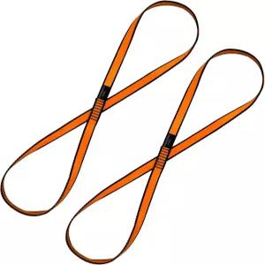 키키골 18MM 나일론 클라이밍 슬링 러너 23KN CE2008/EN566 야외 래플링 스윙 요가 해먹 등을 위한 암벽