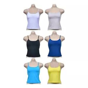 크롭 탑 쿨론소재 베이직 끈나시 요가 필라테스 홈트 Wiy1+9dLB