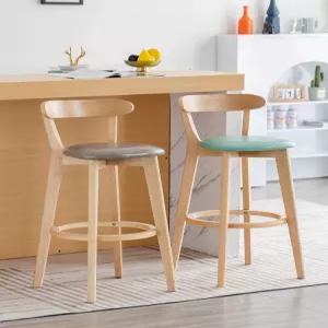 원목 홈바 의자 시예로 원형 식당 코지테일러 키높이