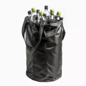 26갤런 100L 재활용 가능한 재사용 내부 봉투 병으로 만든 플라스틱 병 캔 유리 폐플라스틱 스티커 검은색