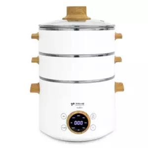 MD등록 3in1 대용량 스텐 전기 멀티쿠커 2L용량 8가지모드 보온기능 코드분리형