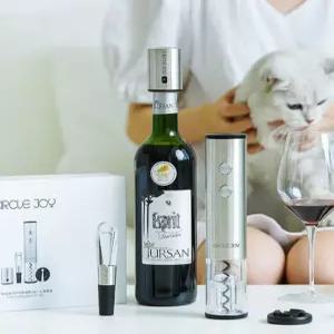 자동와인오프너 전자동 가정용 와인 충전식 병따개 세트