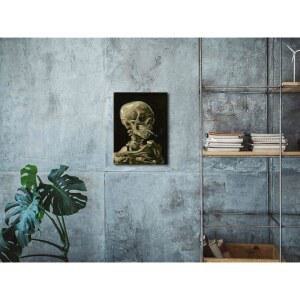 위코 아트 해골 인상주의 캔버스 그림 인쇄 후기 장식을 불타는 해골의 고흐의 위한 빈센트 아트 장식과 1886년