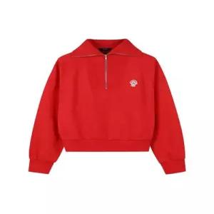 topten 여성) 플리스 그래픽 하프 집업MSE4TR2007