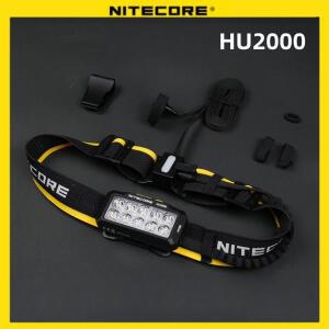 NITECORE HU2000 헤드램프 NiteLab UHE 손전등 LED 루멘 플래시 램프 라이트 검색 고출력 분할형 작업